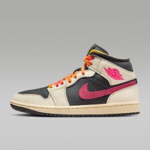 Женские повседневные кроссовки Air Jordan 1 Mid SE Edge